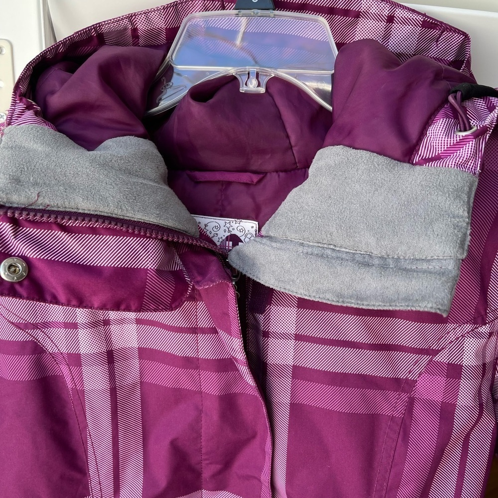 Roxy Women's Small Plaid Snowboarding Jacket - Picture 12 of 14